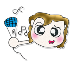 Hello! My name is Yoshi.^^ sticker #13422975