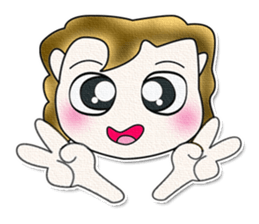 Hello! My name is Yoshi.^^ sticker #13422978