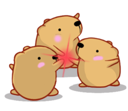 Kyapibara Hiroshima valve sticker #13423381