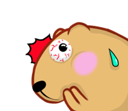 Kyapibara Hiroshima valve sticker #13423410