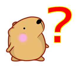 Kyapibara Hiroshima valve sticker #13423411