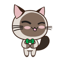 Chokdee Cute Cat DukDik1 sticker #13423496