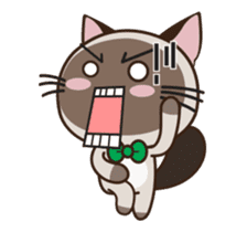 Chokdee Cute Cat DukDik1 sticker #13423504