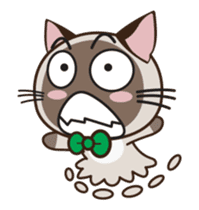 Chokdee Cute Cat DukDik1 sticker #13423510