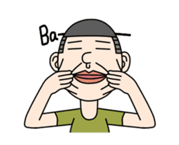 Nature Face Boy sticker #13423785