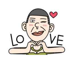 Nature Face Boy sticker #13423788