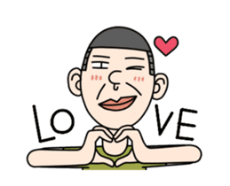 Nature Face Boy sticker #13423788