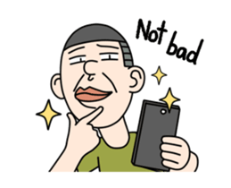 Nature Face Boy sticker #13423791