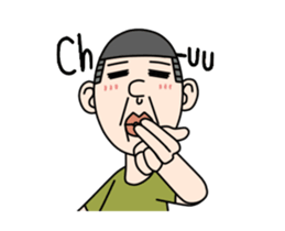 Nature Face Boy sticker #13423793