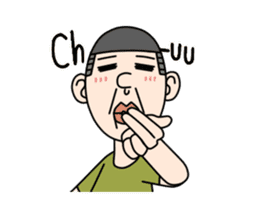 Nature Face Boy sticker #13423793