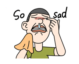 Nature Face Boy sticker #13423794