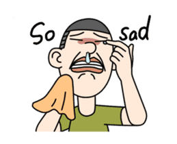 Nature Face Boy sticker #13423794