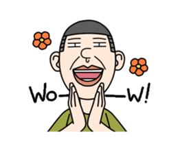 Nature Face Boy sticker #13423795