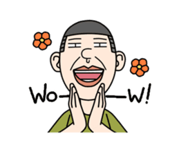 Nature Face Boy sticker #13423795