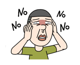 Nature Face Boy sticker #13423799