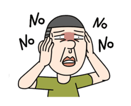 Nature Face Boy sticker #13423799