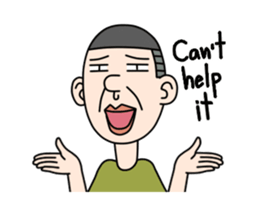 Nature Face Boy sticker #13423802