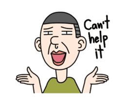 Nature Face Boy sticker #13423802