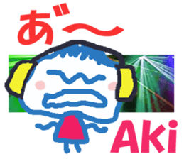 Sticker of Aki sticker #13423859