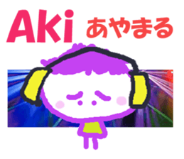 Sticker of Aki sticker #13423862
