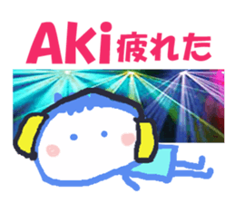 Sticker of Aki sticker #13423866