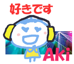 Sticker of Aki sticker #13423872
