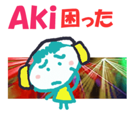 Sticker of Aki sticker #13423881