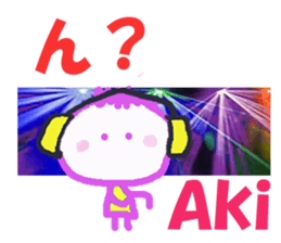 Sticker of Aki sticker #13423891