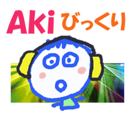 Sticker of Aki sticker #13423893