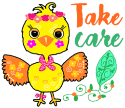 So happy chicken sticker #13424008