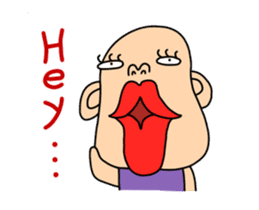 Cutie with red lips! sticker #13424161