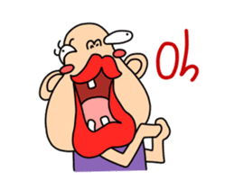 Cutie with red lips! sticker #13424174