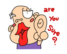 Cutie with red lips! sticker #13424175