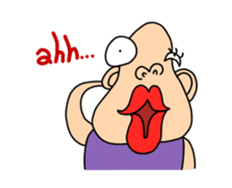 Cutie with red lips! sticker #13424181