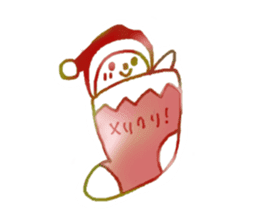 yuru merry chrismas sticker #13424656