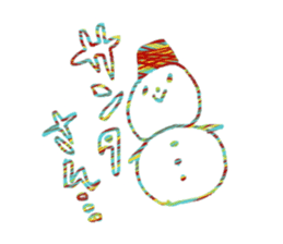 yuru merry chrismas sticker #13424660