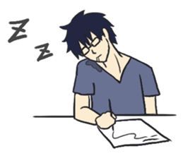 College Students' Daily sticker #13424885