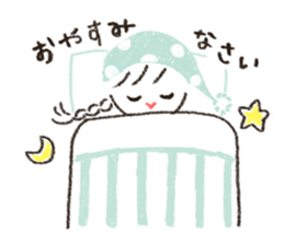 Cute and useful girls sticker #13424967