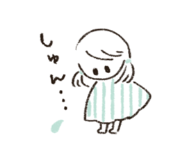 Cute and useful girls sticker #13424974