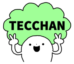 Sticker of "Tecchan" sticker #13425090