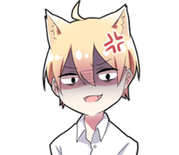 Nekomimi boy's sticker #13425096