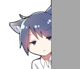 Nekomimi boy's sticker #13425112