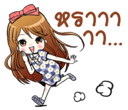 Minny cute girl sticker #13425161