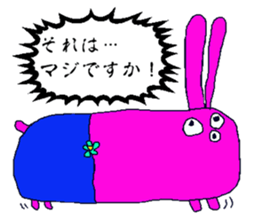 usagi-desusi-osusi sticker #13425240