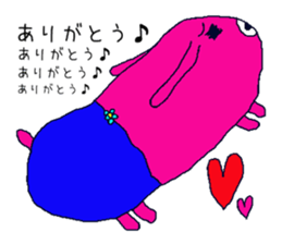 usagi-desusi-osusi sticker #13425241