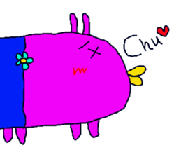 usagi-desusi-osusi sticker #13425244