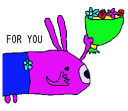 usagi-desusi-osusi sticker #13425258