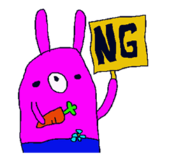 usagi-desusi-osusi sticker #13425264