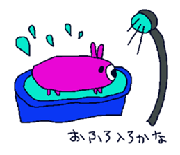 usagi-desusi-osusi sticker #13425265