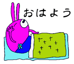 usagi-desusi-osusi sticker #13425272